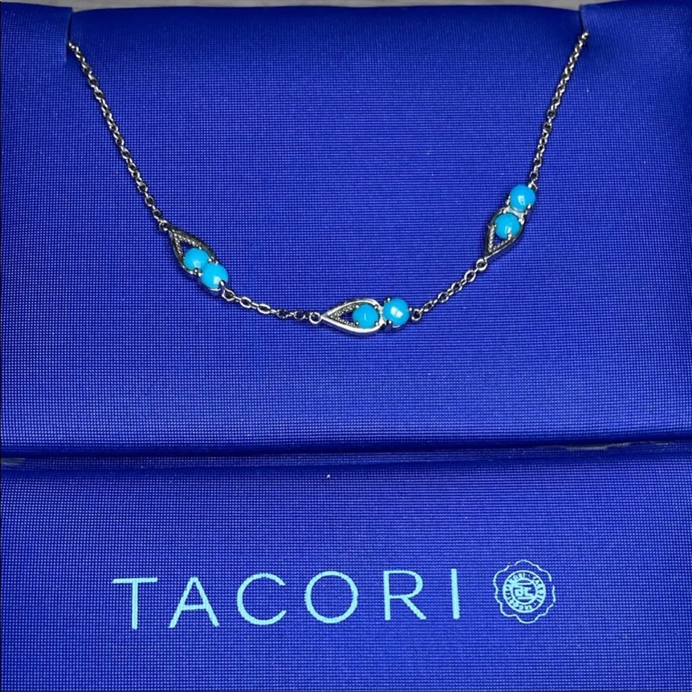 Tacori Petite Crescent Bracelet with Turquoise